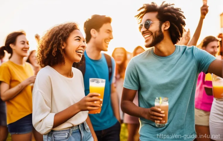 관광통역안내사 시험 준비 예산과 비용 관리 - **Prompt:** A diverse group of four young adults (two male, two female) in their late teens to early...