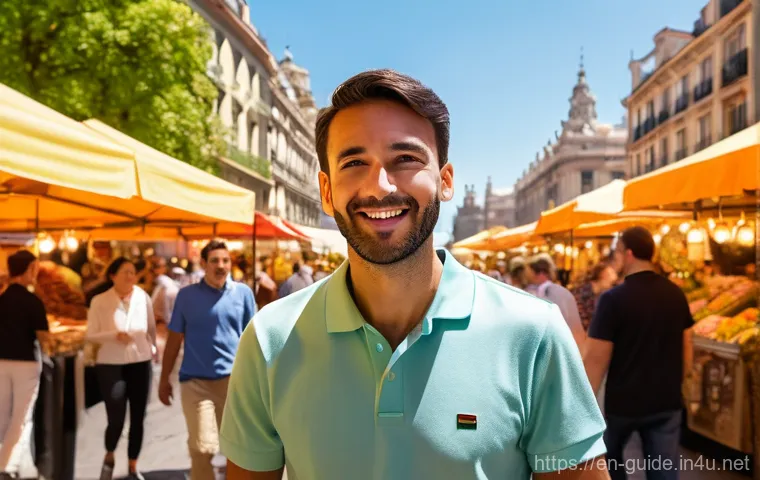 관광통역안내사 경력 이력서 작성 팁 - **"A charismatic female tour guide, in her early 30s, with a warm, engaging smile and expressive han...