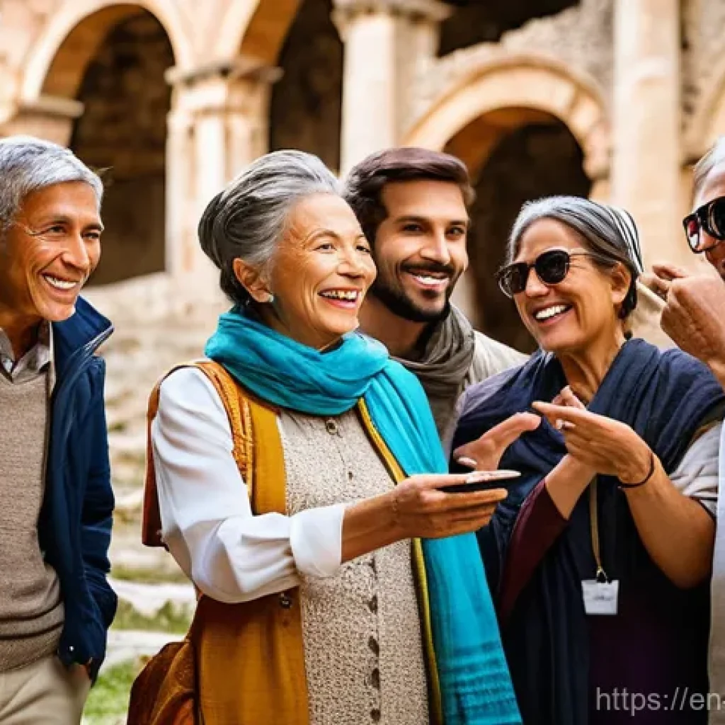 관광통역안내사 취업 후 커리어 계획 - **Cultural Immersion and Storytelling in an Ancient City**
    An energetic, diverse group of travel...