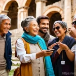 관광통역안내사 취업 후 커리어 계획 - **Cultural Immersion and Storytelling in an Ancient City**
    An energetic, diverse group of travel...