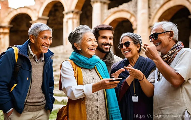 관광통역안내사 취업 후 커리어 계획 - **Cultural Immersion and Storytelling in an Ancient City**
    An energetic, diverse group of travel...